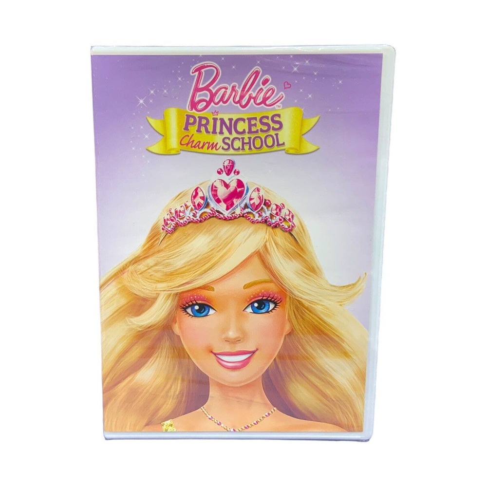 Barbie: Princess Charm School DVD New